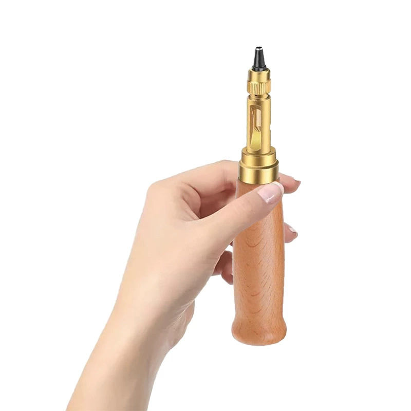 DIY автоматическая бесшумная штамповка для ремня Многофункциональная кожаная штамповка кожаная штамповка