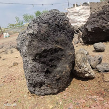 大块火山石假山多孔大块火山石鱼缸造景园林别墅鱼池围边火山岩