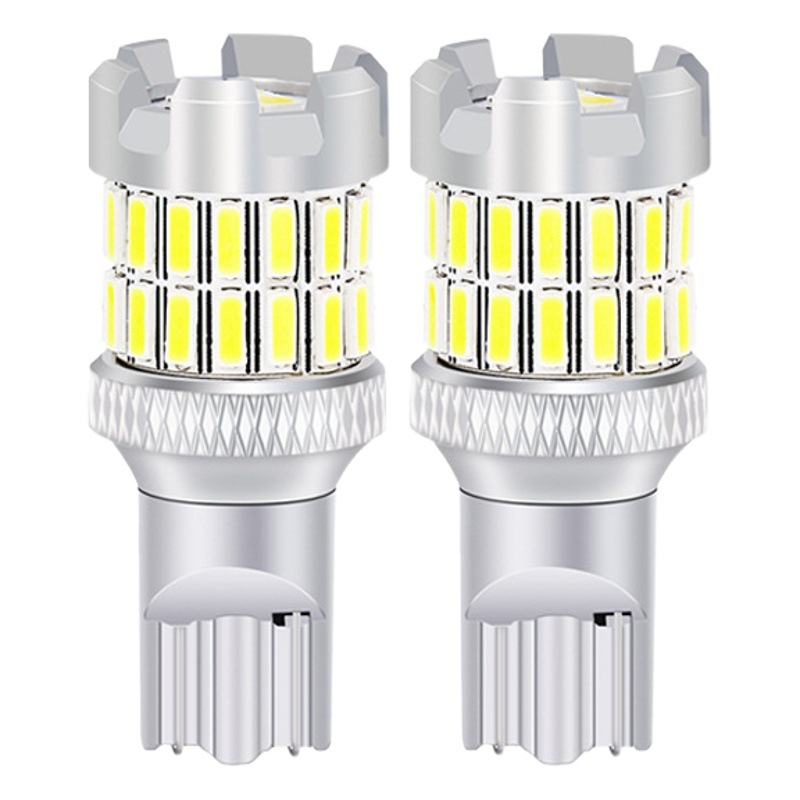 En stock T15 lámpara de marcha atrás lámpara LED infinita decodificación 4014 SMD lámpara de freno 3030 resalte bombilla de coche