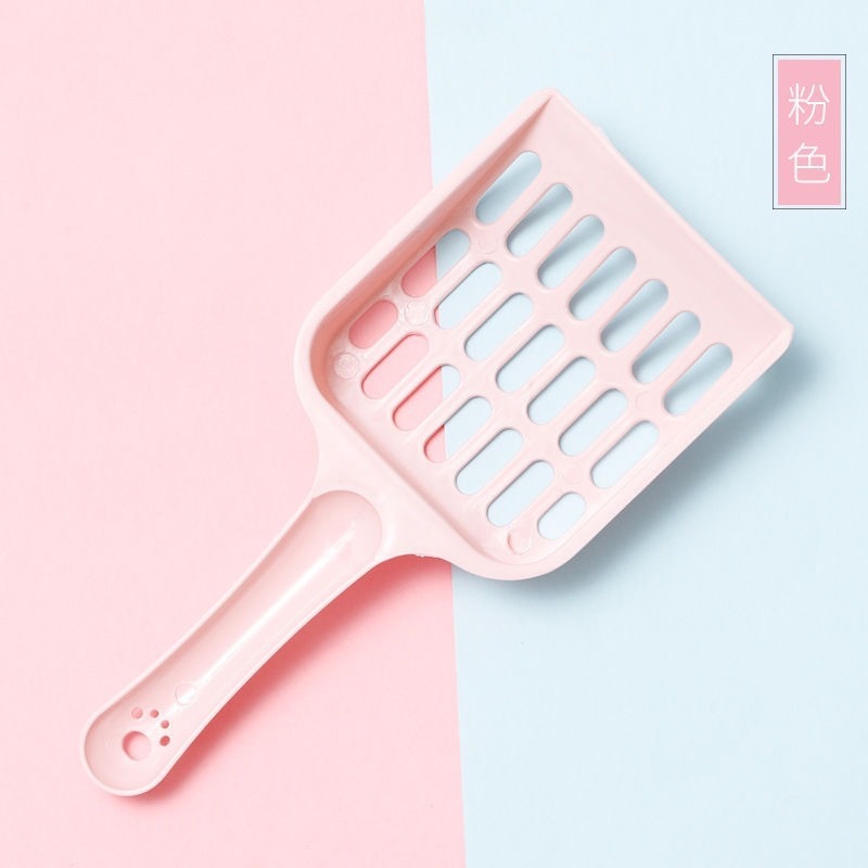 핑크 메쉬 고양이 쓰레기 스쿠프