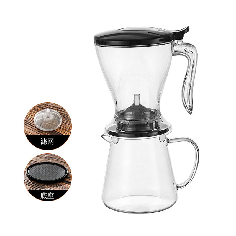 Old smart cup-black +550ml sharing pot