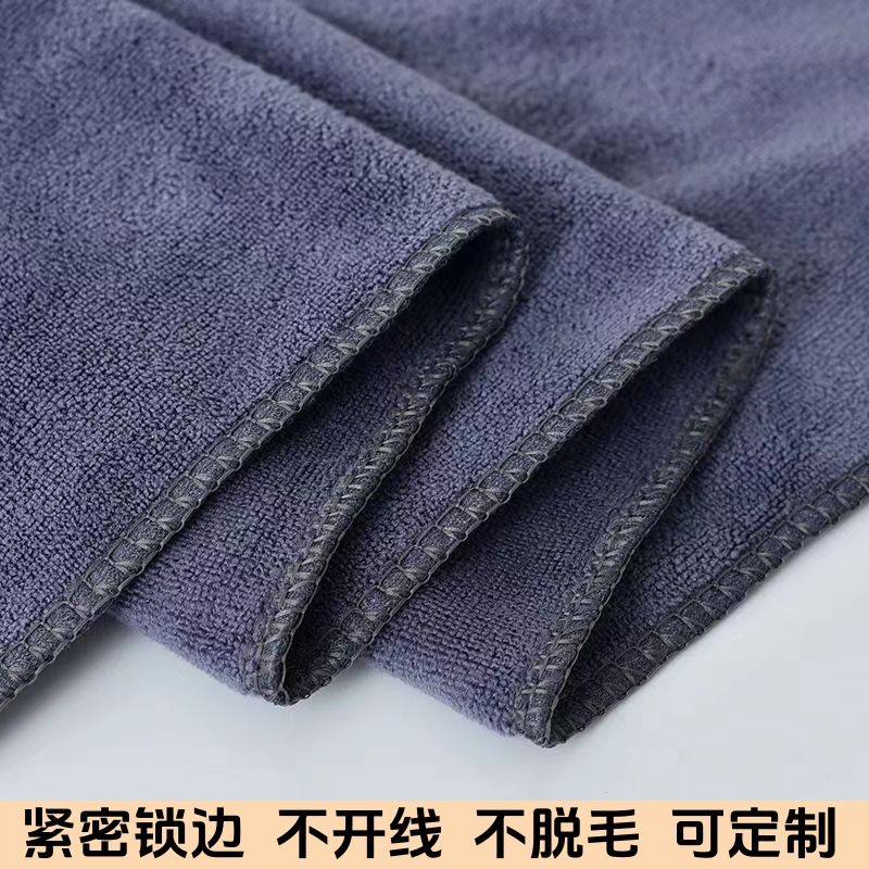 toalla de absorción de microfibra gruesa, toalla de baño de salón de belleza, toalla de cama, limpieza doméstica, toalla de limpieza, toalla de cama abierta image 4
