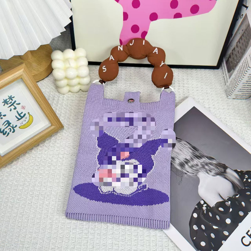 [앉아있는 엘프] 브라운 손잡이 + 어깨끈