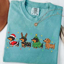 M 26556 Casual Dachshund Long Sleeve �羳�����R�d���u