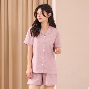 【断号福祉】春夏純綿カップルパジャマ