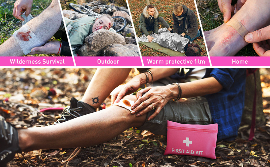 Car self-driving tour outdoor self-rescue equipment and supplies emergency first aid kit portable off-road camping emergency kit for vehicle use