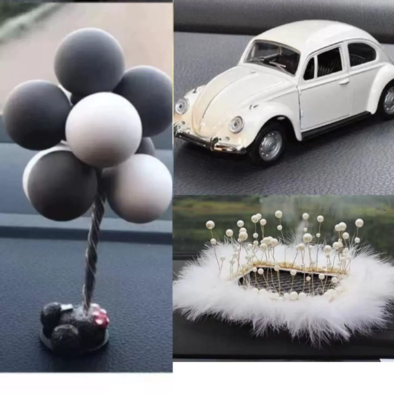 Ceramic perfume, decorations for auto, cat