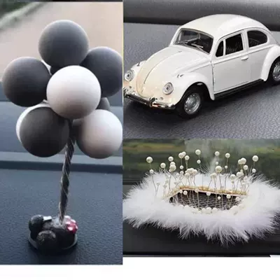 Car ornaments — Ceramic Cat Diamond Car Ornaments - 29three-piece-set