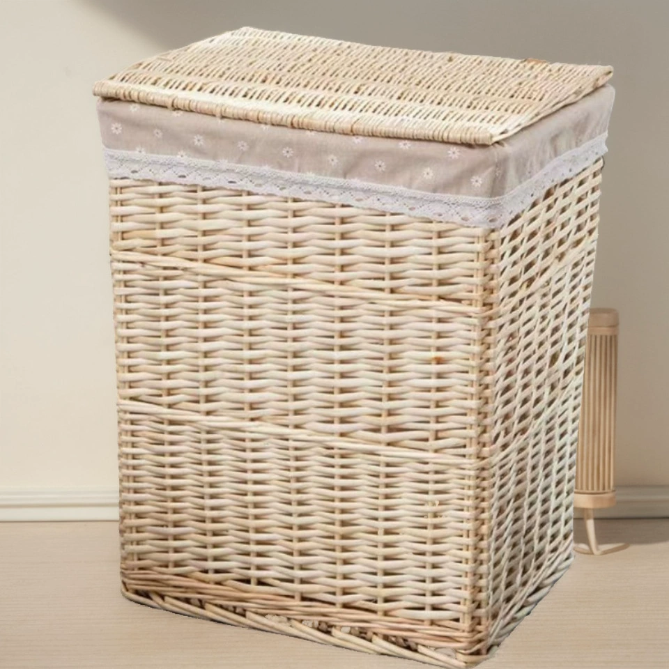 Laundry basket, woven storage basket, DIY