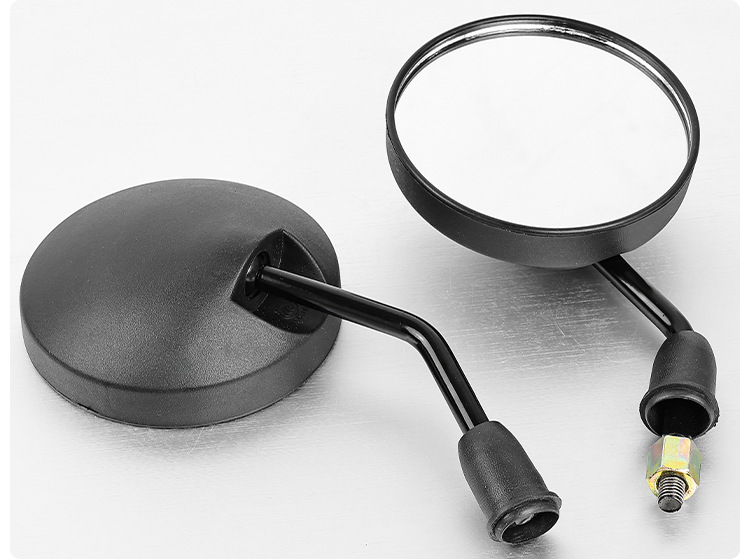 Suitable for Xiaodao Xinri Electric Vehicle Rearview Mirror, Universal High-Definition Reflective Mirror for Battery Vehicles, Short Rod Round Convex Mirror M8