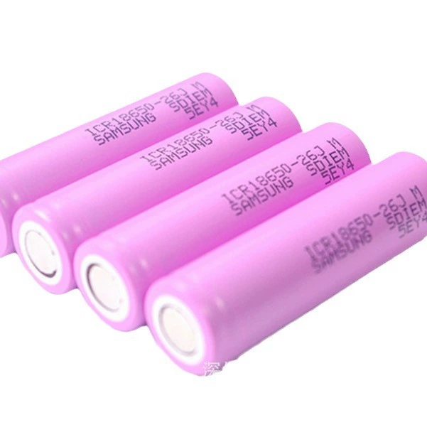 Оригинальная батарея Samsung 26JM18650 литий 2600mAh емкость 18650 3.7V источник энергии хранения типа