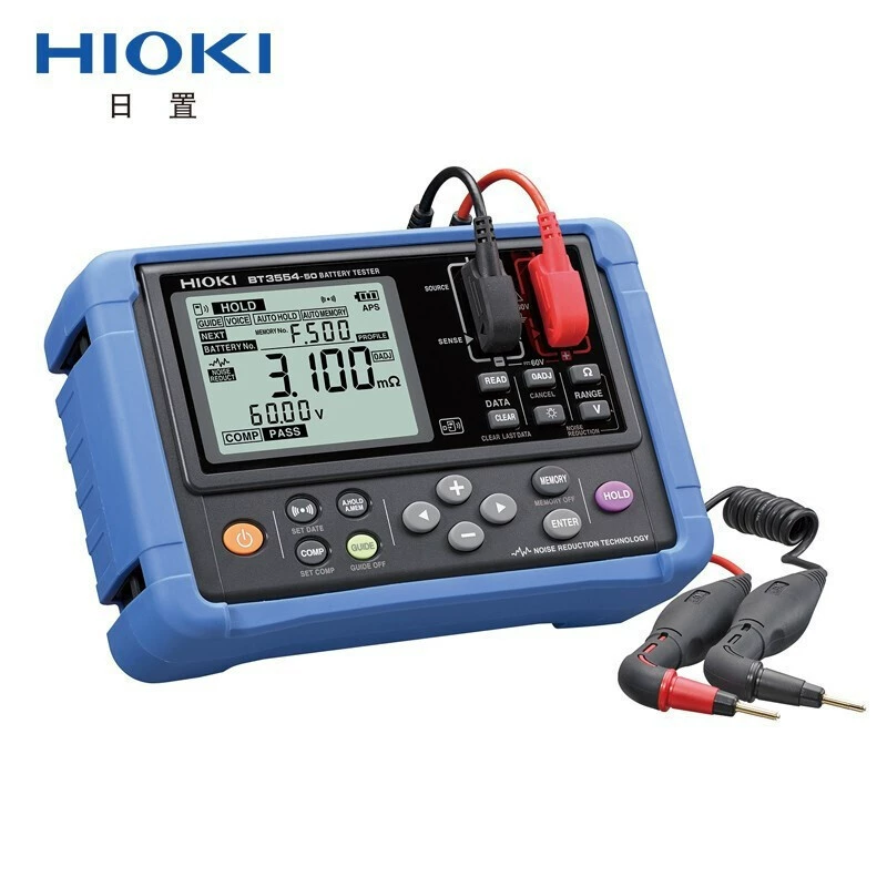 HIOKI дневной тестер батареи BT3554-51 с Bluetooth для тестирования xEV большой батареи BT3562A