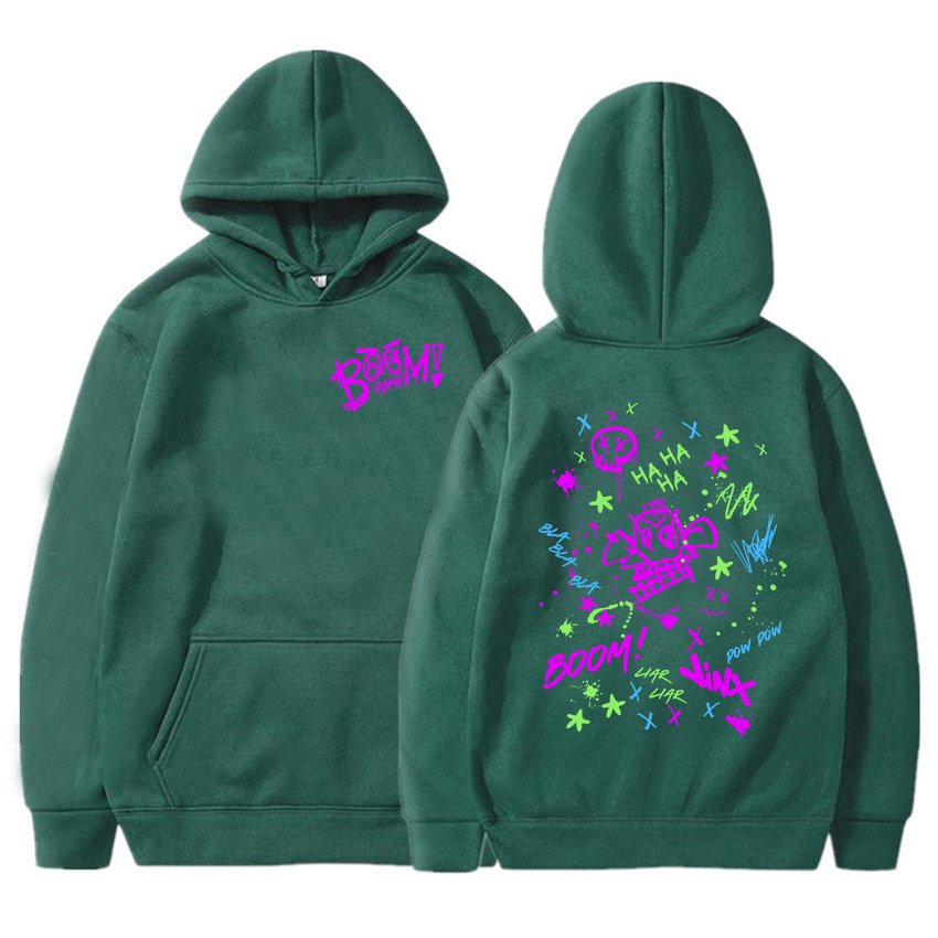 Female Hoody Boom Monkey Jinx Arcane Hahaha Hoodies