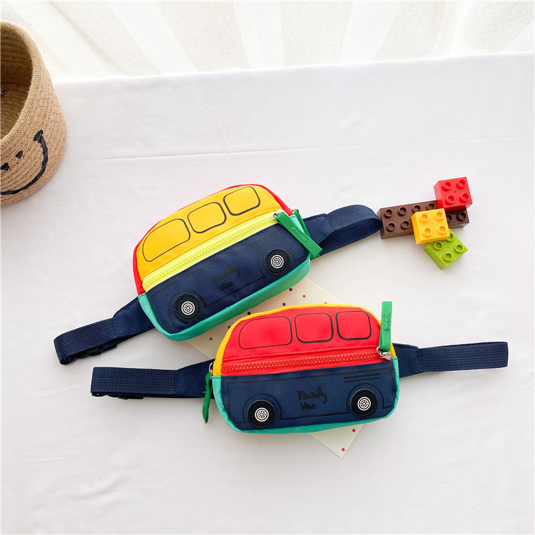 Boy's Small All Seasons Pu Leather Cute Fanny Pack display picture 2