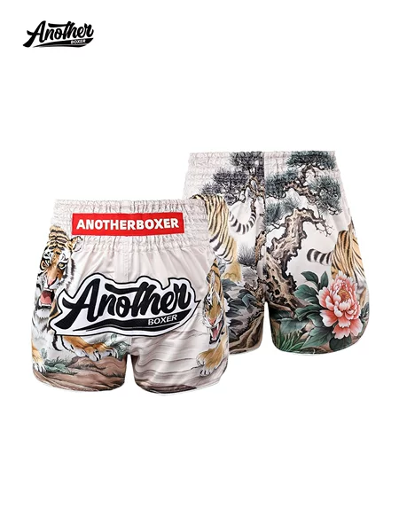 ANOTHERBOXER new Tiger UFC training suit, free fighting shorts, mixed martial arts and sanda apparel