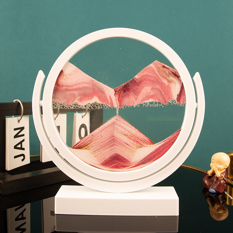 화이트 프레임-핑크