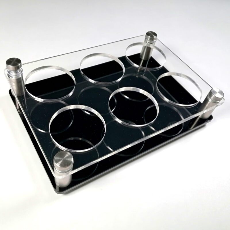 Customized Acrylic Nail Dip Powder Organizer Storage | Nail Display Stand for Salon Professionals and Home