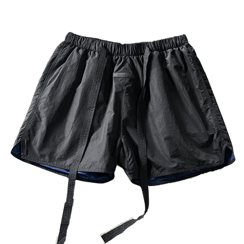 Solid nylon Japanese sports beach shorts