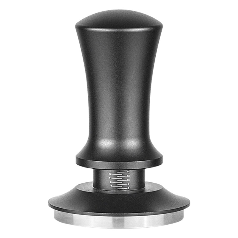 Prensa de café espresso NIBU de acero inoxidable, nivelada con resorte, diámetro 51/58mm, kit barista profesional