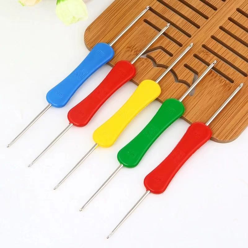 Pengfei 3/0-4/0 double-headed crochet hook knitting needle DIY knitting tool factory