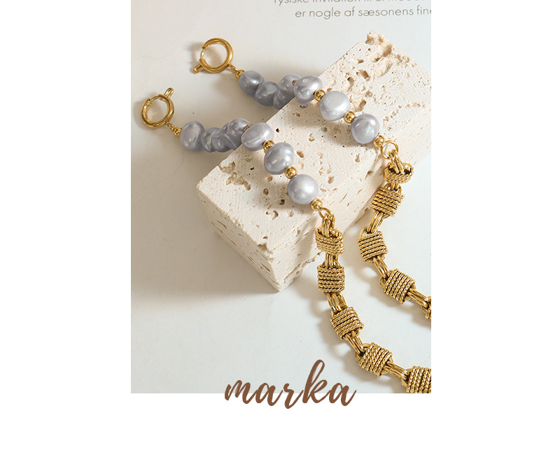 Fashion Geometric Brass Plating Bracelets 1 Piece