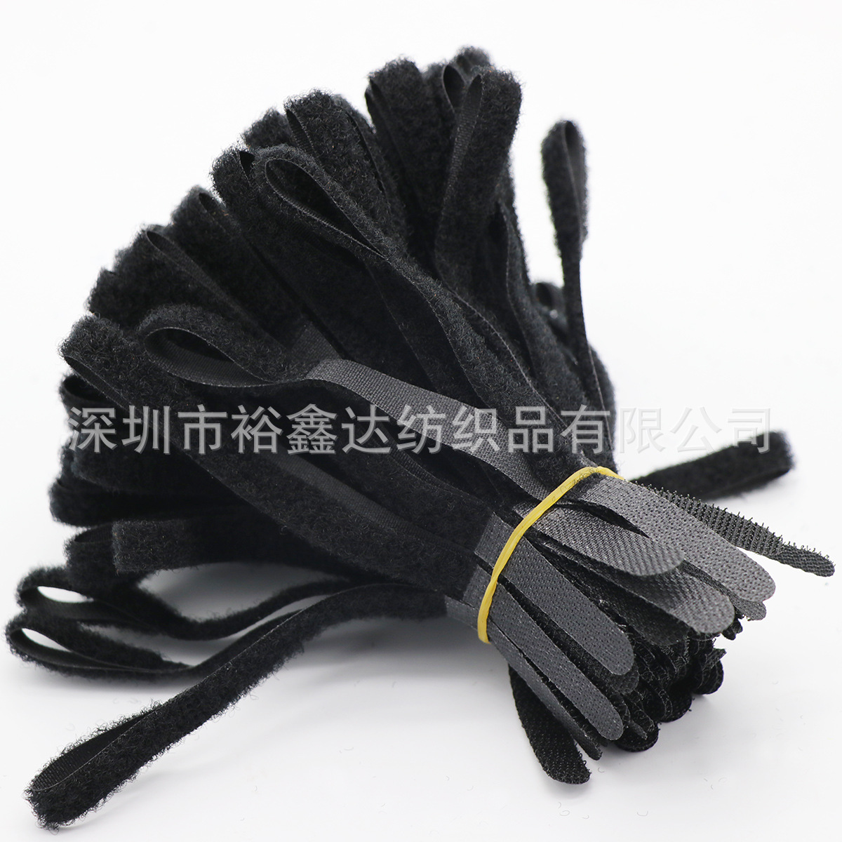 批发P型魔术贴扎带数据线收纳带排插理线带防滑固定魔术贴绑带