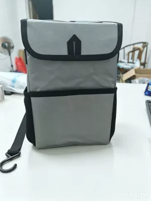 Amazon popular car trash: Car storage bag/box - grey