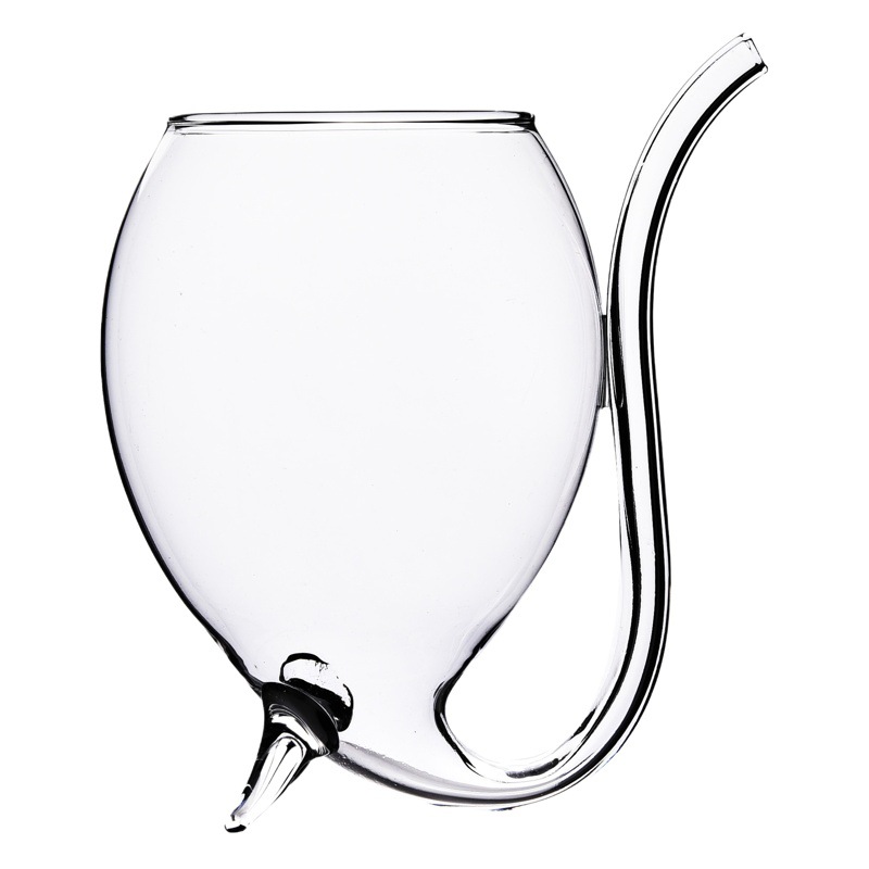 Mxmade creativo vampiro copa de vino filtro transparente copa de vino 300ml