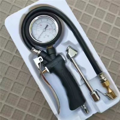 Tire Pressure Gauge with Inflatable Car: Air pressure gauge/tire pressure gauge - tire-pressure-gauge-for-oil-intrusion-at-both-ends