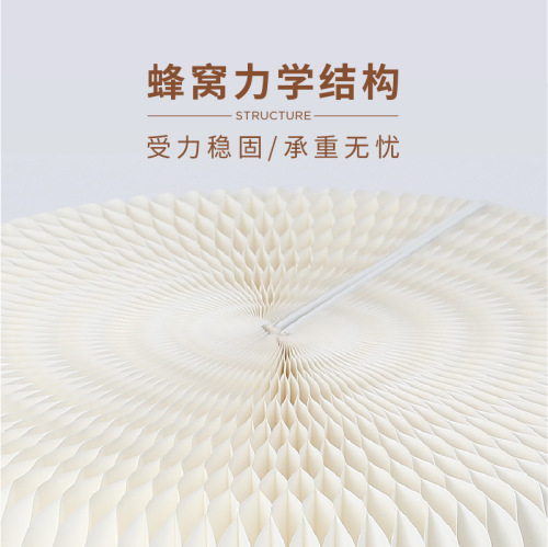 Eighteen Paper 75CM Highly Creative Folding Office Desk Tea Table Living Room Hotel Bedroom Coffee Paper Table Wholesale Manufacturer