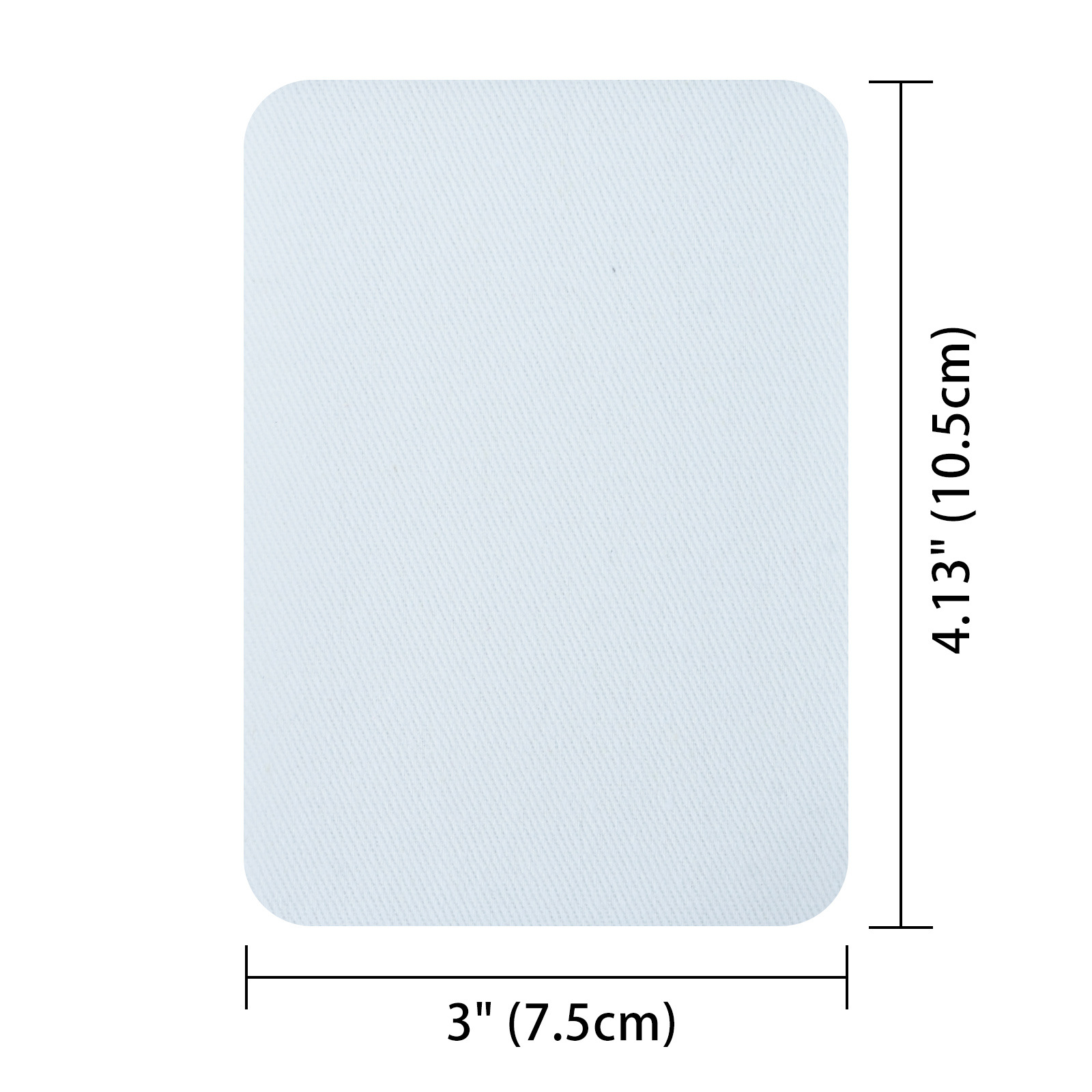 흰색 * 정사각형 * 7.5*10.5