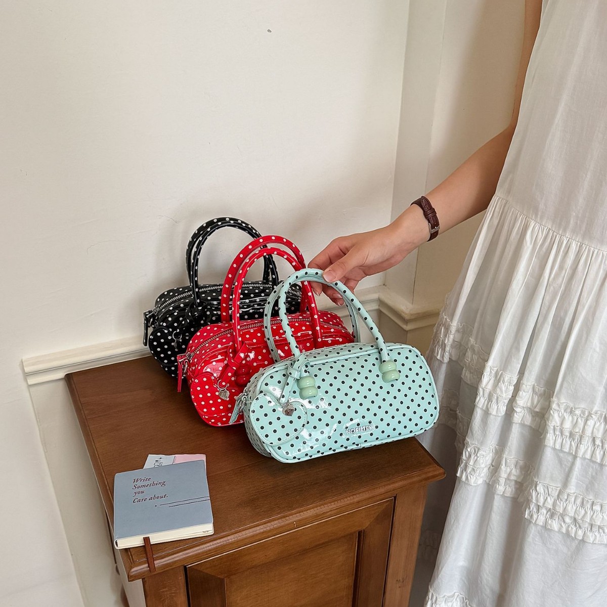 Bolsa de Boston de lujo ligera y fresca y dulce transfronteriza, bolso de hombro de nicho coreano, bolso de hombro para viajar