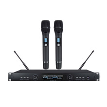 一拖二高保真降噪手持麦克风可用于现场采访专业舞台表演主持