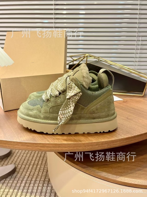 2025新款U家梅尔系列雪地靴女厚底皮毛一体秋冬保暖加绒休闲板鞋|undefined
