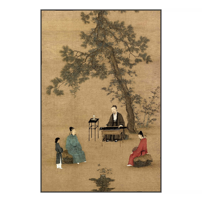 宋代中式古典风格装饰画酒店过道玄关挂画卧室客厅装饰画|undefined