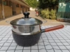 18cm snow pan with lid + steaming grid