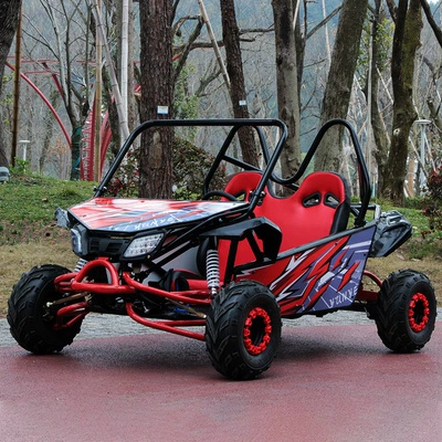 Parent-Child Two-Seater Go-Kart, Atv, Four-Wheel Off-Road Motorcycle, All-Terrain Vehicle, Electric Two-Seater Venue Rental