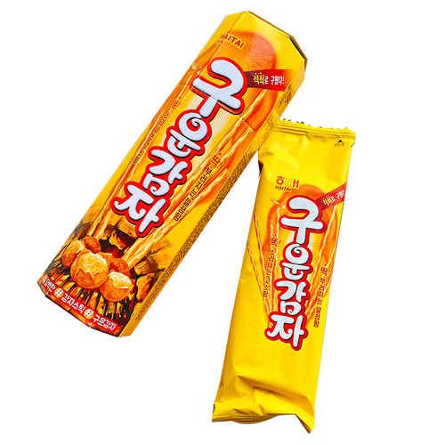 Korean imported food Haitai baked potato stick biscuits 108g/box potato chips children's office snacks