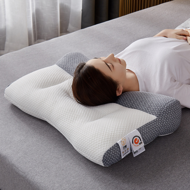 メーカー卸売 反牽引頸椎枕芯 反牽引ネックピロー 牽引枕 睡眠補助ギフト枕|undefined