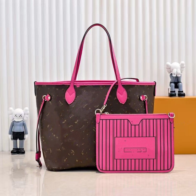 New Lujia Neverfull Double-Sided Tote Bag High-Quality Mother-In-Law Handbag Single Shoulder Crossbody Bag