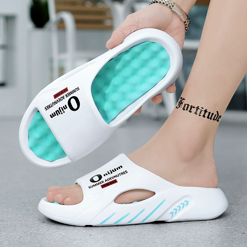 Трансграничные мужские тапочки большого размера. Новинка лета 2023 года. Верхняя одежда. Интернет-знаменитости в горячем стиле. Спортивные пляжные сандалии большого размера.