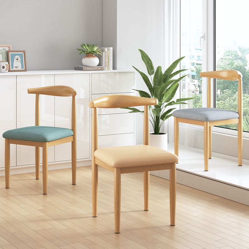 Dining Chair Home Nordic Style Backrest Stool Desk Modern Simple Dining Room College Students Light Luxury Iron Corner Chair Dining Chair Home Nordic Style Backrest Stool Desk Modern Simple Dining Room College Students Light Luxury Iron Corner Chair