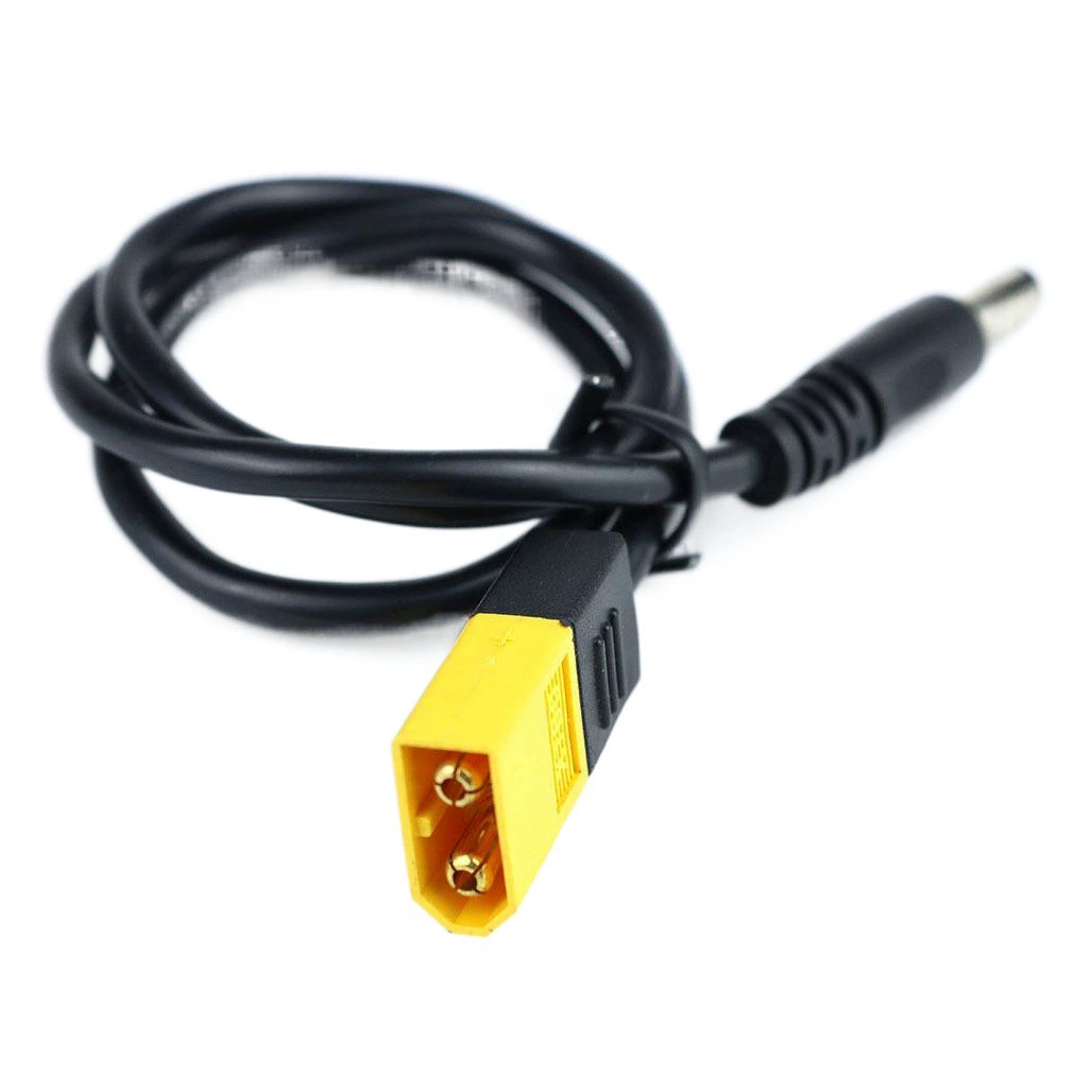 Заводской XT60-DC5525/5521 аккумулятор модели самолета дополнительный мягкий шнур питания TS100/T12 Электрический паяльник зарядный кабель