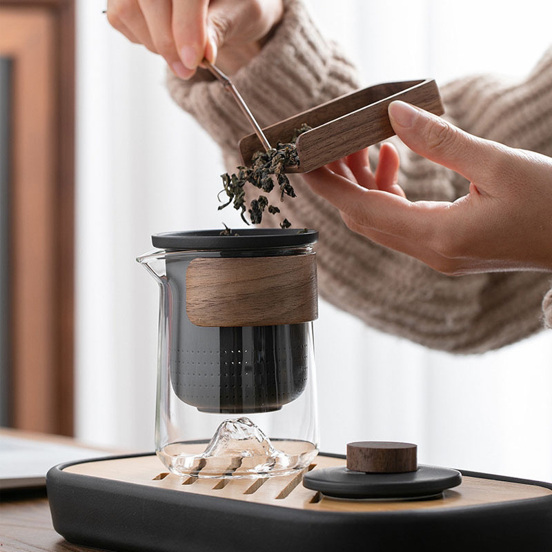 handheld tea set for traveling