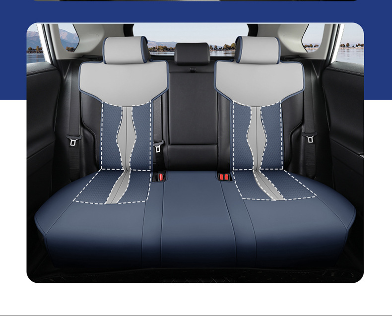 2022 new weilanda special car cushion small waist saddle cushion four seasons special seat cover half pack leather
