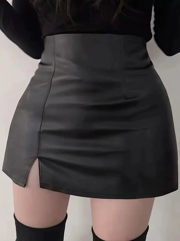 Юбка женская, европейский стиль, плюс‑сайз с акцентом на бёдра, средняя длина — XL–5XL