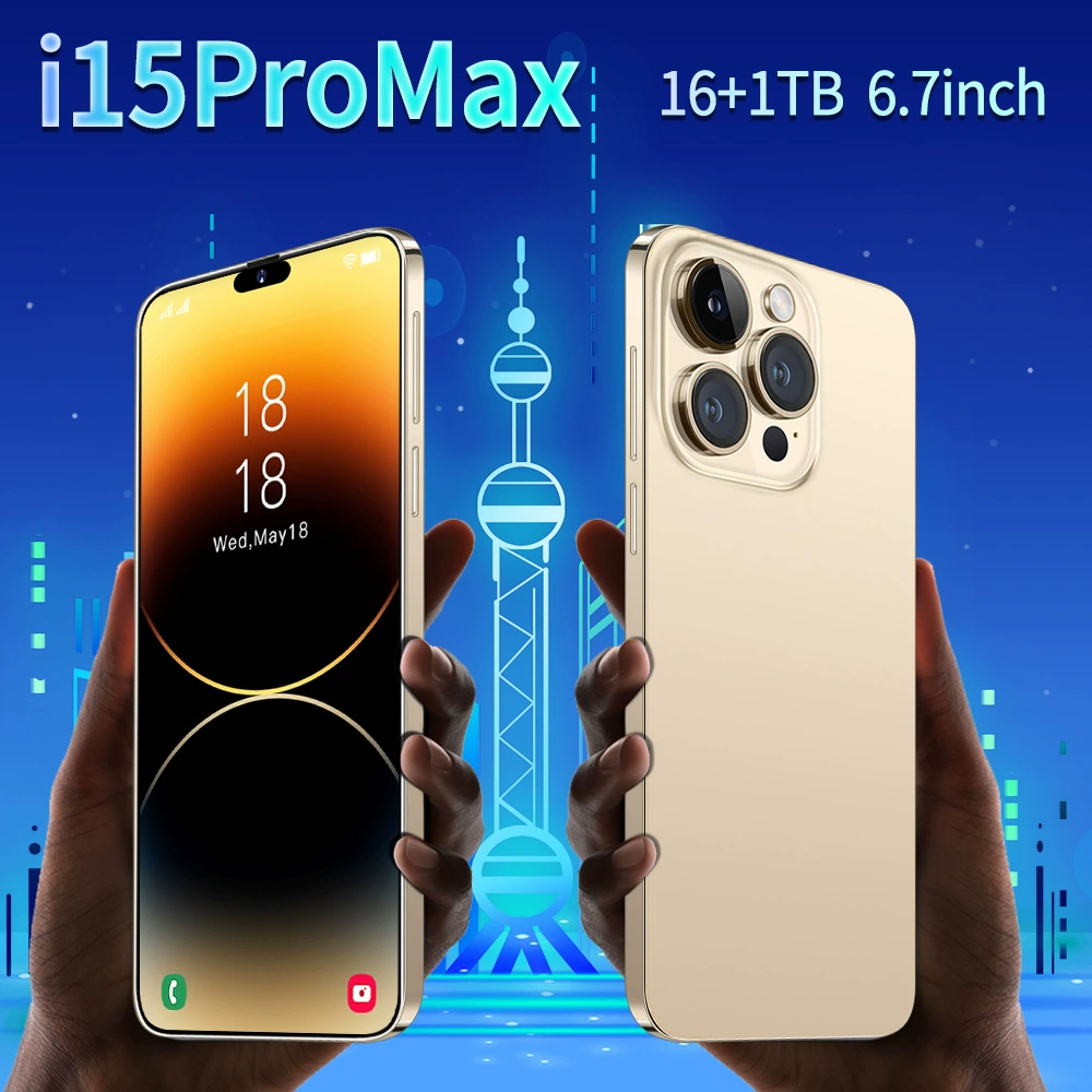 Смартфон i15 Pro Max (Intel Core i15) — 16 ГБ + 1 ТБ, 5G, большой экран, Android
