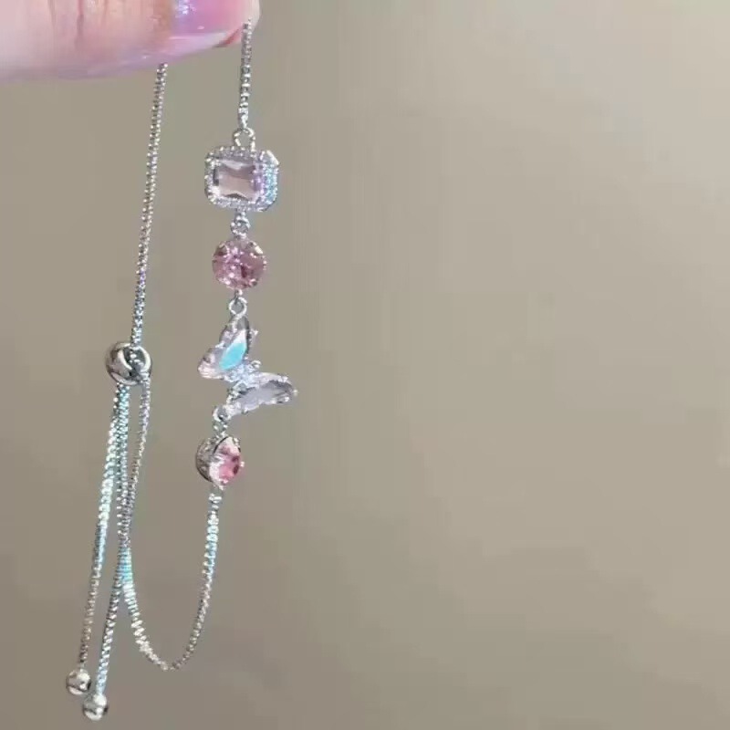 超仙爆款蝴蝶结手链轻奢小众高级感串珠手串甜美气质百搭手饰合集|undefined