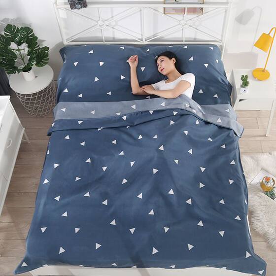 Travel Sleeping Bag Portable Travel Hotel Isolation Bed Sheet Quilt Cover Integrated Travel Dirty Sleeping Bag More than Three