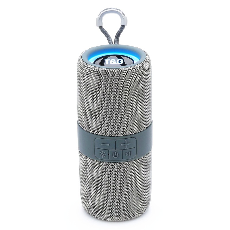 Tg671ブルートゥーススピーカー無線手提げストラップ携帯型屋外オーディオledライトサブウーファー小プレゼントがいいです。|undefined